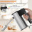 Electric Hand Mixer,600W Kitchen Handheld Mixer, Turbo Boost/Self-Control Speed + 5 Speed,Kitchen Mixer Eu Plug 6
