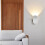 LED Wall Lamp - Ideal for Bedroom, Kitchen, and Study Lighting Silver 6