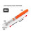 Magnetic Pickup Tool 10lb Pull Force Telescoping Magnet Stick with Pocket Clip PVC Handle 2