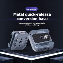 Arca Quick Release Plate Clip Tripod Aluminum Alloy Quick Release Plate DSLR Camera Quick Conversion Adaptation