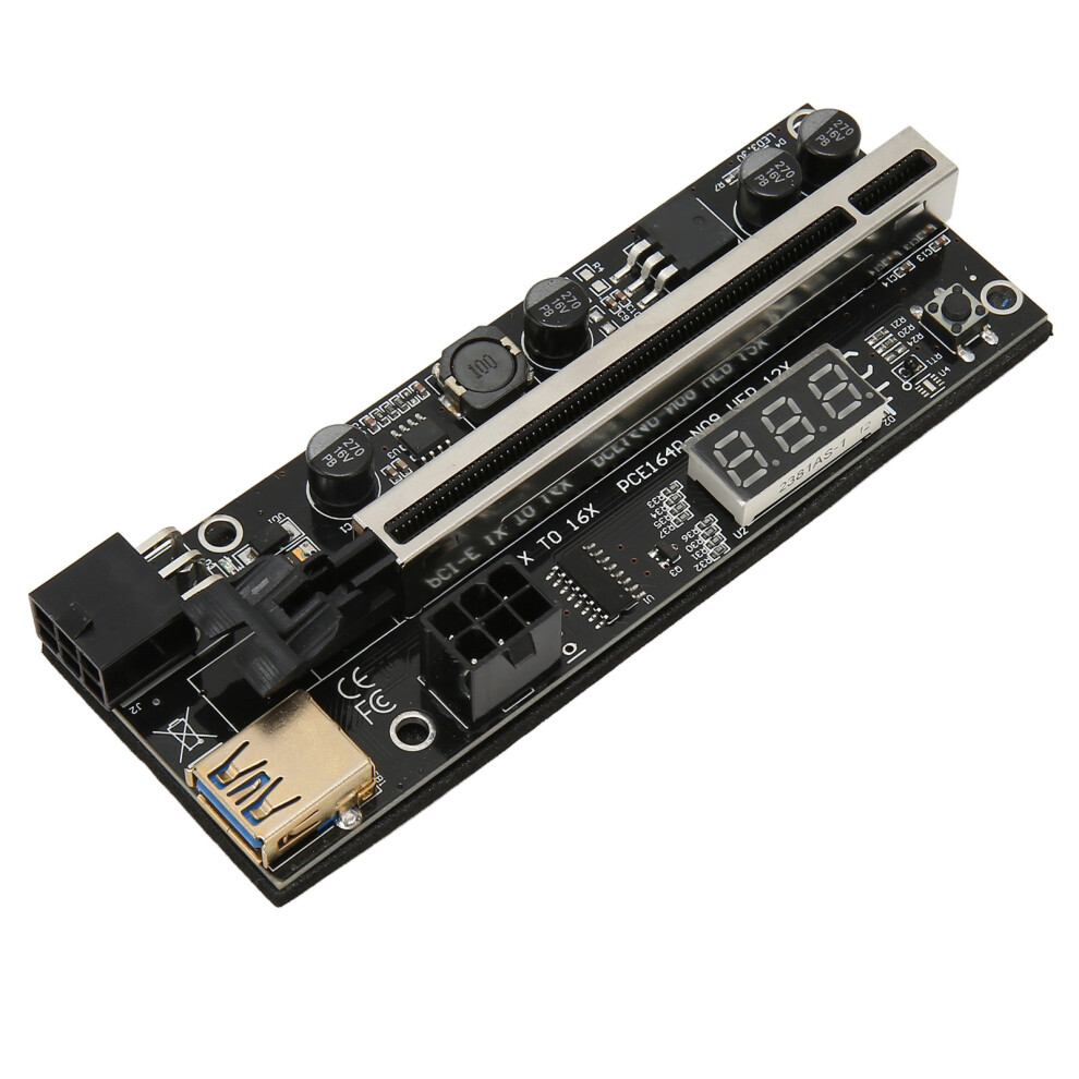 Pcie Riser Card 1X To 16X 6Pin Mining 7790334550465