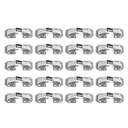 Bridge Type 4 Inch Noiseless Hinge 20Pcs Nickel