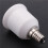 12-Pack E12 Naar E26-Adapter E12-Lampfitting Naar Middelgrote Voet E26 E27-Converterlampfittingadapter Kroonluchterfitting 5