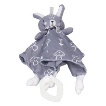 Rabbit PP Cotton Baby Security Blanket, Portable