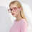 Women's Retro Oversized Square Reading Glasses 1.25x Blue Light Blocking 3 Colors 3