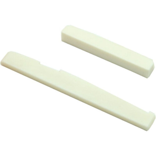 20 Set Ivory Bone Bridge Sadel och Mutter för 6-Strängad Akustisk Gitarr 1
