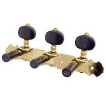 2X Guitar Machine Heads Classic Guitar String Tuning Pegs Key Gold 3R Tuners Keys Part Parts Accessories