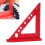 Carpenter Square Protractor 98g 9.5x9.2cm Silver 14