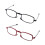 Folding Reading Glasses with Case Anti Blue Light Black Frame +1.50 Compact Keychain Design 4