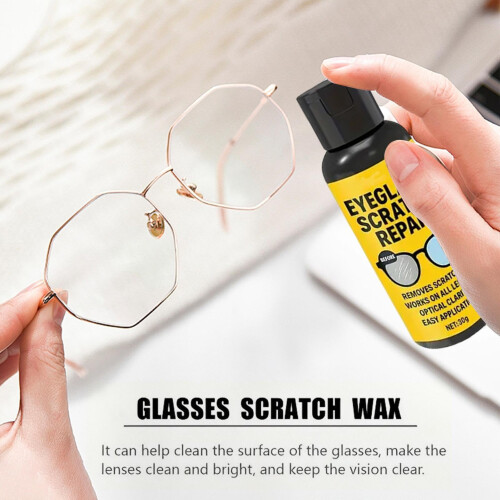 Lens Scratch Remover for Eyeglass, Camera, Phone and Glass – MultiSurface Scratch  Solution 1