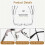 Photochromic Reading Glasses 3.5 Blue Light Blocking Compact Lightweight Blue Frame 3