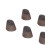 10pcs Silicone Domes Open-Type M Natural 6