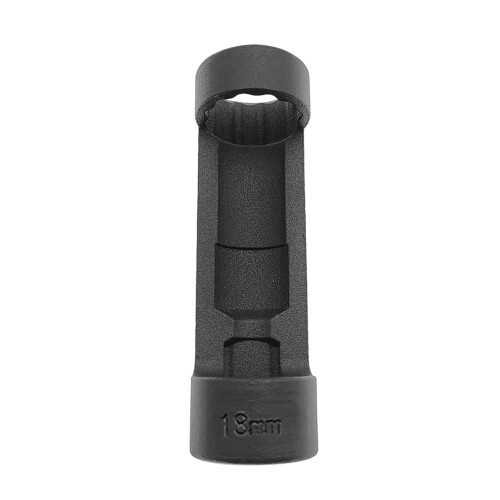 Strut Nut Socket 12-Point 1/2'' Drive 18mm Black 2