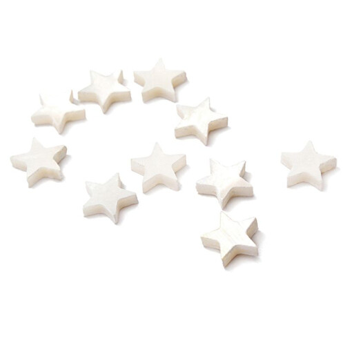 20 St Pearl Shell Fret Inlay Markers Stjärnformade Gitarr Greppbräda Prickar för Gitarr Ukulele Banjo Mandolin Dekoration 2