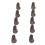 10pcs Silicone Domes Open-Type M Natural 11