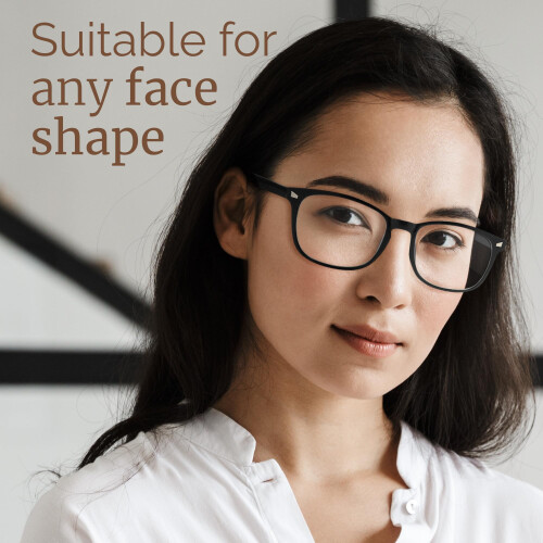 Blue Light Blocking Glasses for Computer Gaming with A2 Style Clear Replacement Lenses 4 Pack 1