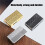 VoiceActivated Kerosene Lighter with Retro Flip Design, Soft Flame Refillable Gift Black 5
