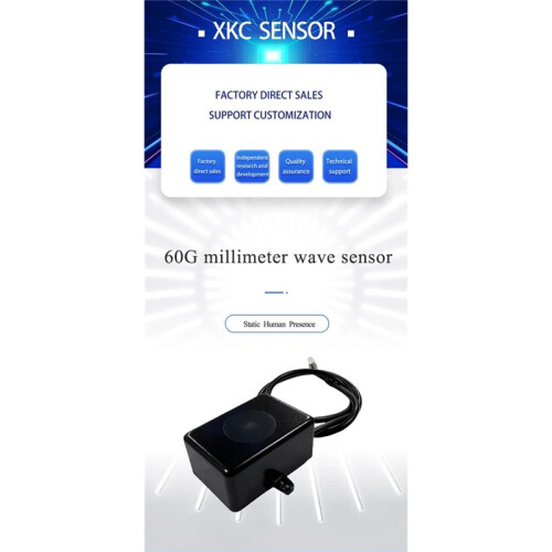 Super Sensitive Static Human Body Sensor Heartbeat Detect 60GHz Millimeter-Wave Human Presence 1