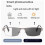 Men's Blue Light Blocking Reading Glasses 2.5 Gray Tint Single Vision for Work 2