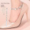 2 Pairs Concealed Heel Straps, Adjustable, White 7