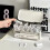 Compact Transparent Desktop Cable Organizer Box with Lid-No Cord and Charger Storage Solution for Home Organization B 7