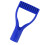 Plastic Spade Handle 32mm Blue Replacement for Shovel, 18cm Length 15