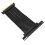 PCIE 4.0 X16 Riser Cable 90 Extension for GPU Black High Speed 12