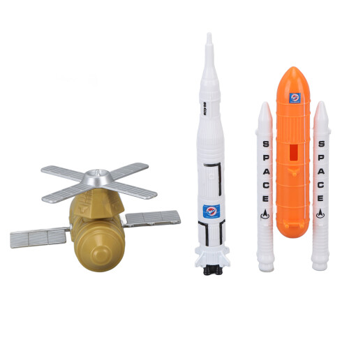Space Shuttle Toy with Smooth Edges 1:72 Scale Realistic Alloy Rocket Ship Set 1