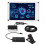 3.5in Dual USB PC Temp Monitor IPS Display for Windows/Linux White 3