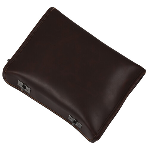 Men Leather Messenger Briefcase Laptop Shoulder Crossbody Bag Business Handbag 2