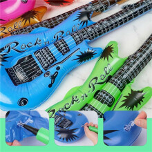 20X Inflatable Guitar, Blow Guitar, Suitable for Children'S Gifts Holiday Parties