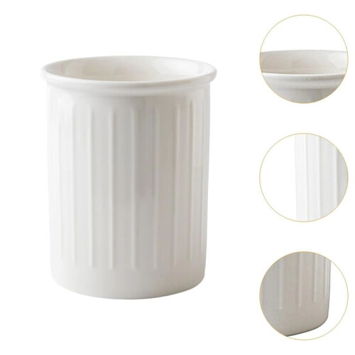 Chopsticks Cage Utensil Holder-Porcelain Silverware Organizer Cutlery Rack Home Kitchen Drying Storage Solution 2