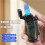 Torch Lighter Windproof Blue Flame Adjustable Butane Refillable Green Outdoor Camping 2