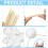 Solar System Project Kit, PlanetModel Crafts 70 Mixed Sized Polystyrene Spheres Balls for School Science Projects 2