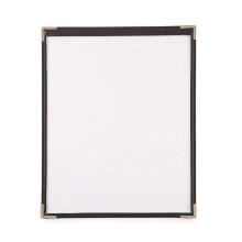 40 Pack of Menu Covers - Single Page, 2 View, Fits 8.5 X 11 Inch Paper - Restaurant Menu Covers