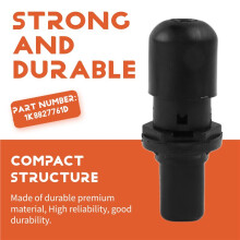 2Pcs Car Rear Boot Tailgate Cushion Rubber Stop Adjustable Buffer Block 1K8827761D for 2009-2014