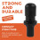 2Pcs Car Rear Boot Tailgate Cushion Rubber Stop Adjustable Buffer Block 1K8827761D for   2009-2014 1