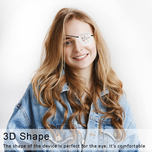 Eye Shield 4 Pack Clear Plastic Post Surgery Protection with Breathable Design and Adjustable Strap 2