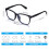 2 Pack Blue Light Blocking Glasses Black Leopard for Reading Gaming Computer Anti Glare UV Filter 2