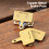 Copper-Based SemiMetal MTB Pad Gold 34x29.5mm Pair 2