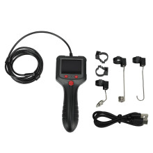 Caméra d'inspection LCD 2,4 pouces, endoscope à poignée ergonomique avec écran HD 1080p, visualisation vidéo et capture d'images en temps réel,