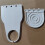 12pcs Cup Holder Anti-Overflow Laundry Detergent Cup Holder Folding Bracket Seamless Hook Black 6