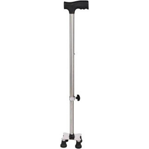 Large Cane Light FourClaw Elderly Crutches MultiFunctional Adjustable NonSlip Crutches 1