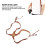 Leather Double Shoulder Camera Harness Strap for DSLR, Brown 4