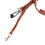 Leather Double Shoulder Camera Harness Strap for DSLR, Brown 8