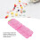 Waterproof Plastic Medicine Box with 10 Compartments, Rose Red 6