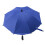 14in UV-Protected Stroller Parasol - Sapphire Blue, Adjustable 10