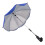 14in UV-Protected Stroller Parasol - Sapphire Blue, Adjustable 13