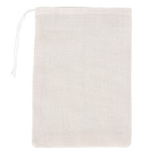 200 Pack Cotton Muslin Bags Multipurpose Drawstring Bags for Tea Jewelry Wedding Party Favors Storage (4 X 6 Inches)