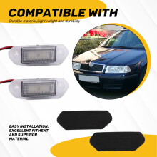 1H5943119 1H5-943-119 for III Vento A3 2 3 Hatchback Octavia I LED Number License Plate Light